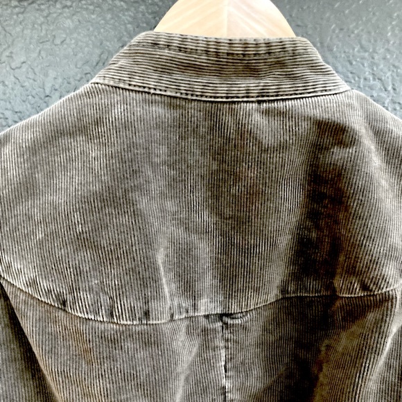 FRENCH CONNECTION Grey Corduroy jacket, short-waist, beautiful details; 00-05 - Picture 15 of 15